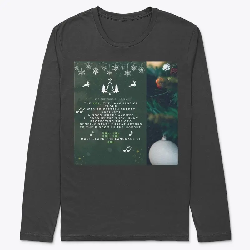 Must Learn KQL Christmas T-shirt - 1