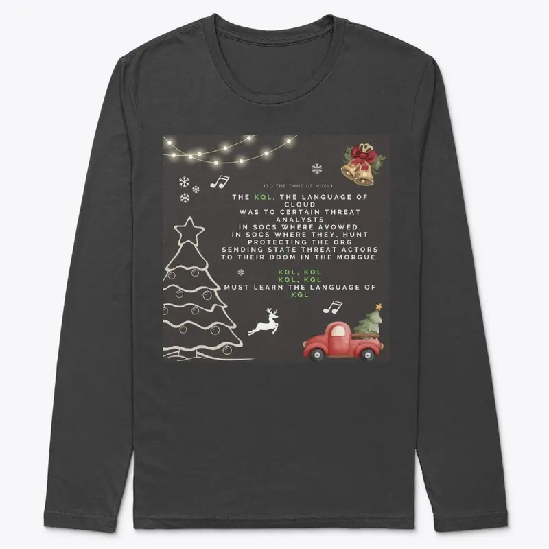 Must Learn KQL Christmas T-shirt - 3